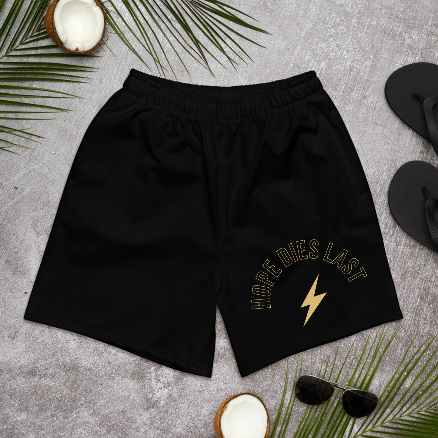 Hope Dies Last - Men's Athletic Long Shorts