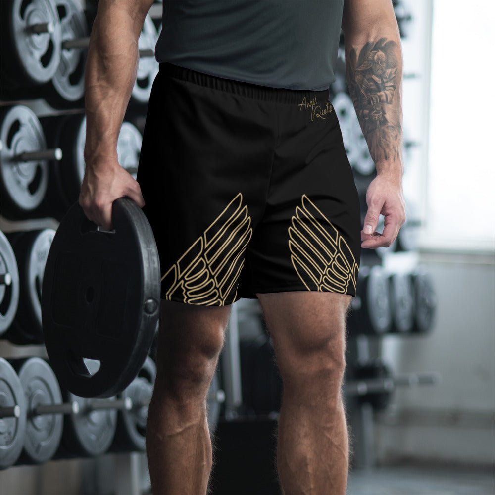 Angel Rentcar Men's Athletic Long Shorts