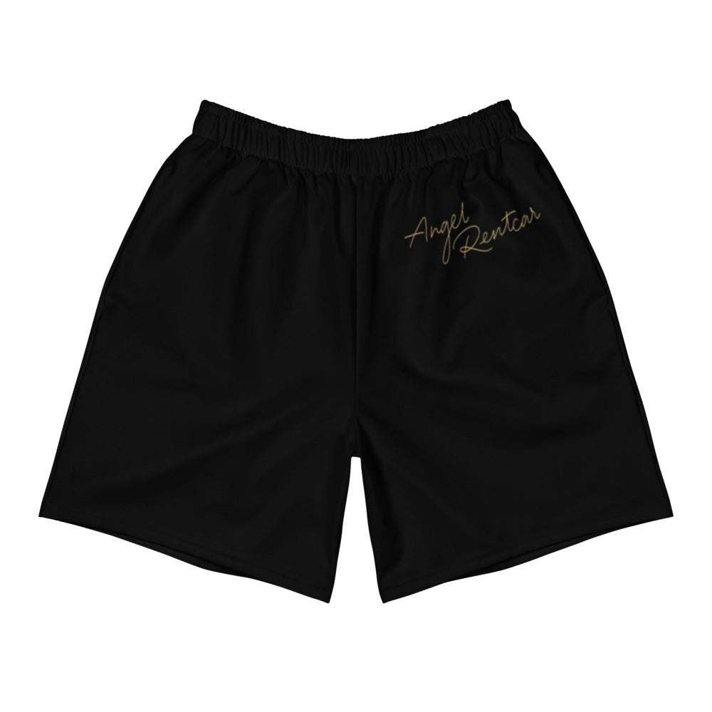 Angel Rentcar Lettering - Men's Athletic Long Shorts