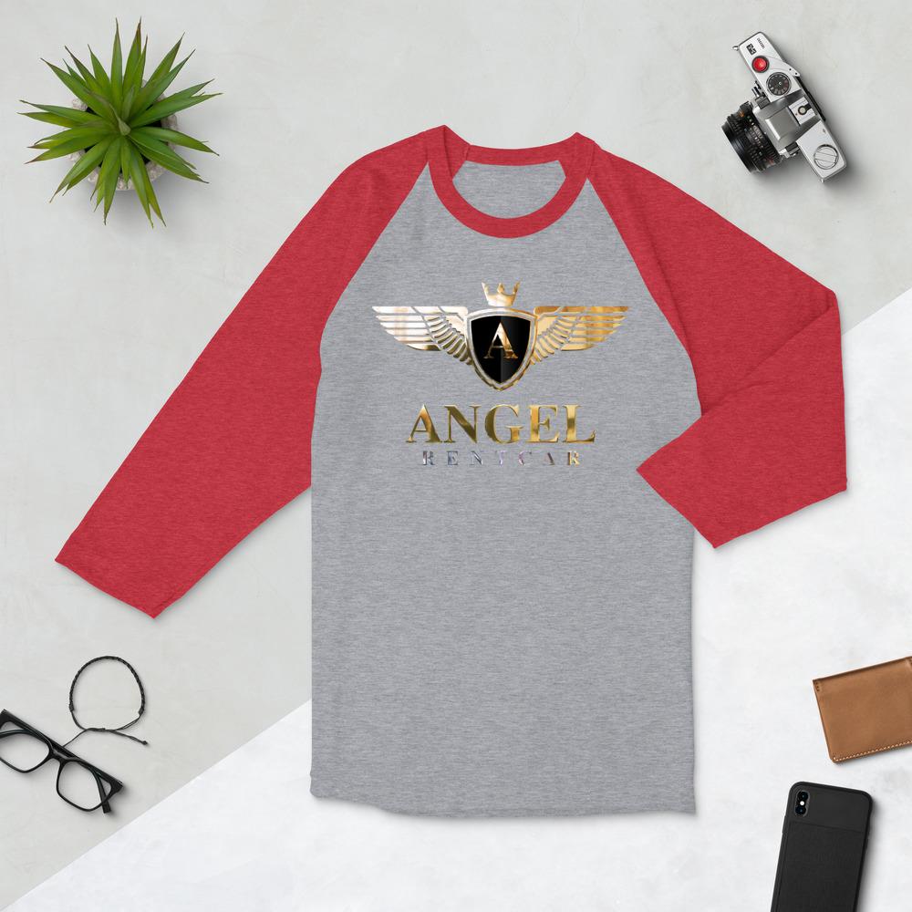 Angel Rentcar - 3/4 sleeve raglan shirt - angelrentcar
