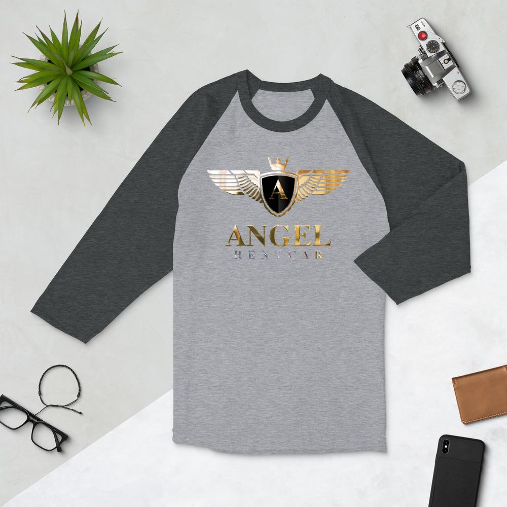 Angel Rentcar - 3/4 sleeve raglan shirt - angelrentcar