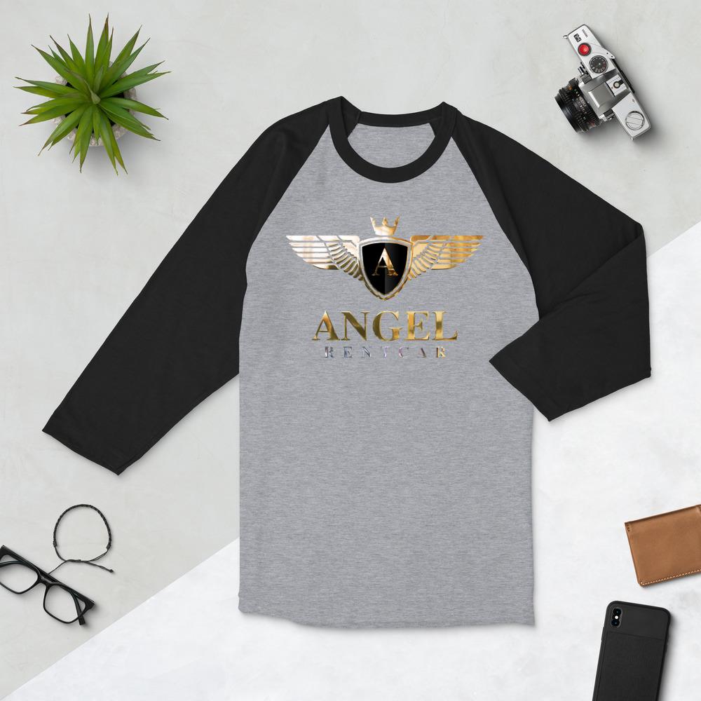Angel Rentcar - 3/4 sleeve raglan shirt - angelrentcar
