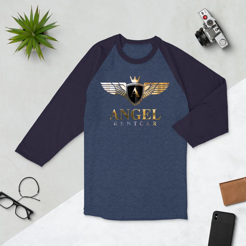 Angel Rentcar - 3/4 sleeve raglan shirt - angelrentcar